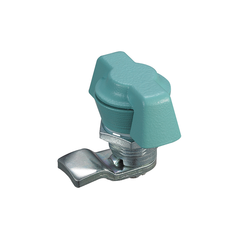 MS705-K02 ล็อคทรงกระบอกสลักเกลียวเหล็กชุบสังกะสีสีขาว