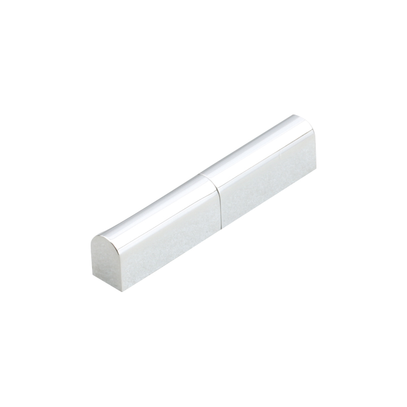 CL204-3A 106g บานพับสแตนเลสขัดกระจกเปิด 180°
