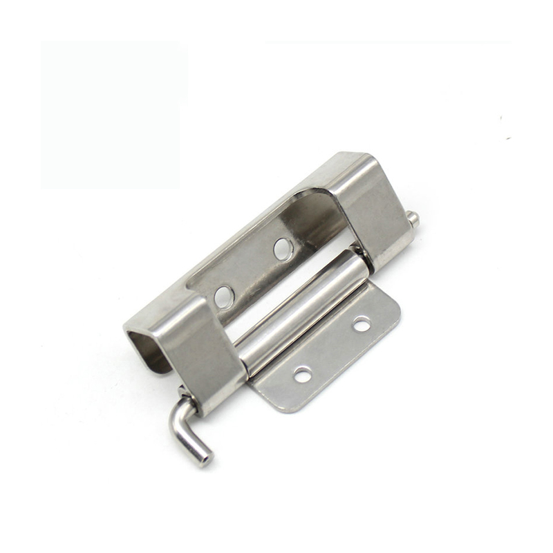 CL283-1 153g บานพับเหล็กเปิดมุม 120° เพลาหมุน