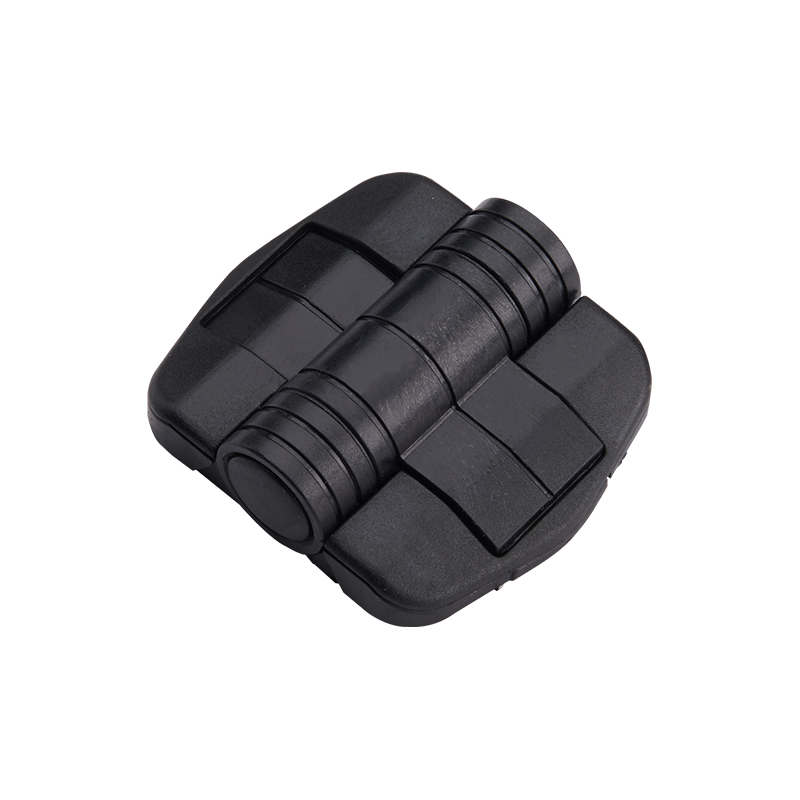 CL338 บานพับพลาสติกสปริงสแตนเลสตำแหน่งอะซีตัลสีดำ
